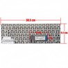 Clavier espagnol 686836-071 pour HP Envy 4 et Envy 6 sans cadre