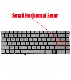 Clavier espagnol L94518-001 pour HP Envy x360 13-AY, 13-BA, 13-BD - Argent Rétroéclairé