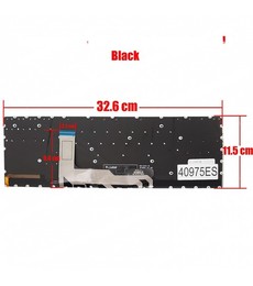 Clavier espagnol L98943-071 pour HP Omen 15-EK 15-EN rétroéclairé