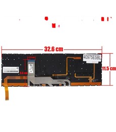 Clavier espagnol L87603-151 pour HP Omen 15-EK 15-EN avec rétroéclairage RGB.