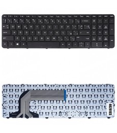 Clavier espagnol pour HP Pavilion 17-E avec cadre 720670-001