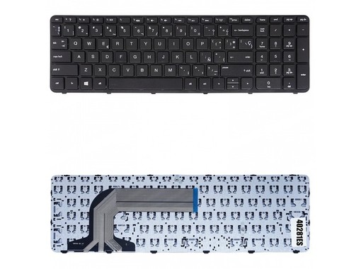 Clavier espagnol pour HP Pavilion 17-E avec cadre 720670-001