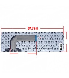 Clavier espagnol pour HP Pavilion 17-E avec cadre 720670-001