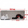 Clavier espagnol 575926-001 pour HP Pavilion DM3 avec cadre gris