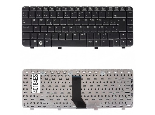 Clavier Espagnol pour HP Pavilion DV2000 DV2500 448615-071 Noir avec cadre