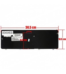 Spanish Keyboard 9J.N8682.Y0S for HP Pavilion DV3-2000 with frame