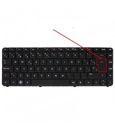 Clavier Espagnol pour HP Pavilion DV4-3000 659298-001 sans cadre