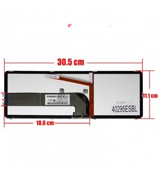 Clavier espagnol rétroéclairé 659298-001 pour HP Pavilion DV4-3000 et DM4-3000