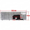 Spanish Keyboard 597635-001 for HP Pavilion DV6-3000 with black frame