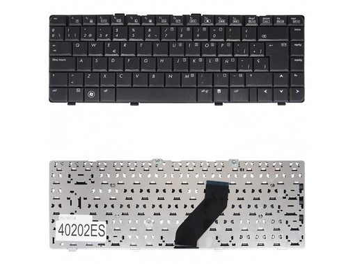 Clavier espagnol pour HP Pavilion DV6000 avec cadre 431414-001