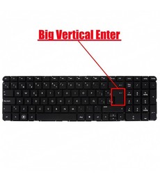 Clavier espagnol 681980-001 pour HP Pavilion DV7-7000 sans cadre