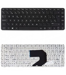 Clavier Espagnol 680555-071 pour HP Pavilion G4-2000 avec cadre noir