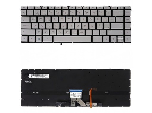 Teclado Espanhol Retroiluminado L96524-001 para HP Pavilion x360 14-DW 14-DV