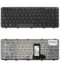 Spanische Tastatur mit Rahmen für HP ProBook 430 G1 711468-071