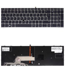Clavier Espagnol L01027-071 pour HP Probook 450 G5 avec pointeur et rétroéclairage