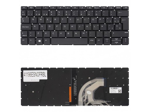 Spanish Backlit Keyboard L44548-001 for HP ProBook 430 G6 435 G6 430 G7