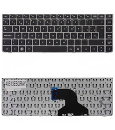 Spanische Tastatur 638178-251 für HP Probook 4330S 4430S mit grauem Rahmen