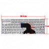 Teclado Espanhol 638178-251 para HP Probook 4330S 4430S com moldura cinzenta
