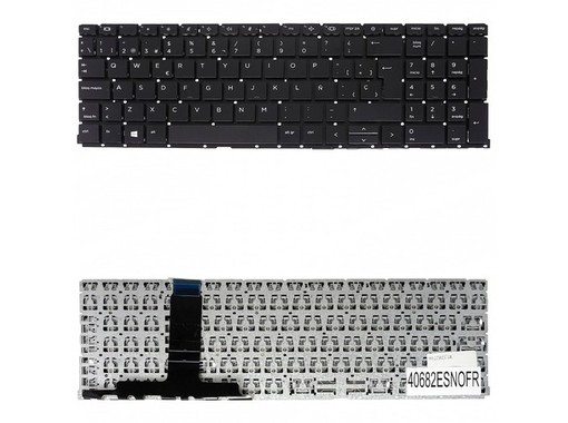 Clavier espagnol M21740-001 pour HP ProBook 450 G8 455 G8 650 G8 sans cadre