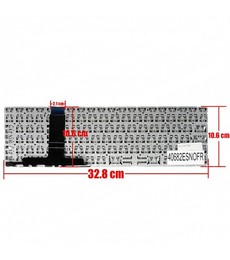 Clavier espagnol M21740-001 pour HP ProBook 450 G8 455 G8 650 G8 sans cadre