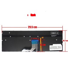 Clavier Espagnol 920694-071 pour HP Spectre X360 13-AC 13-AG Gris Rétroéclairé