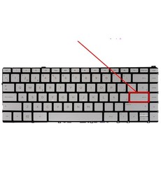 Teclado Español 920694-071 para HP Spectre X360 13-AC Plata Retroiluminado