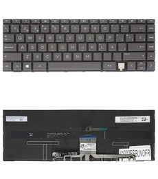 Spanische Tastatur für HP Spectre x360 14-EA M22195-001 hinterleuchtet und rahmenlos