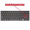 Teclado Español para HP Spectre x360 14-EA M22195-001 retroiluminado y sin marco