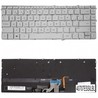 Spanish Keyboard L72385-071 for HP Spectre x360 13-AW, silver color and backlit