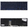 Clavier Espagnol N13298-001 pour HP Victus 15-FA 15-FB 16-D 16-E avec rétroéclairage bleu