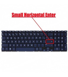 Teclado Español N13298-001 para HP Victus 15-FA 15-FB 16-D 16-E con retroiluminación azul