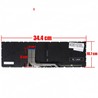 Spanische hintergrundbeleuchtete Tastatur N13298-001 für HP Victus 15-FA 15-FB 16-D