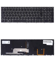 Spanische Tastatur L28407-001 für HP ZBook 15 G5 G6 17 G5 G6 mit Zeiger und Hintergrundbeleuchtung