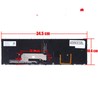 Clavier espagnol L28407-001 pour HP ZBook 15 G5 G6 17 G5 G6 avec pointeur et rétroéclairage
