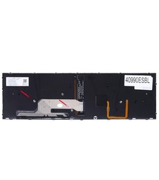 Teclado espanhol L28407-001 para HP ZBook 15 G5 G6 17 G5 G6 com ponteiro e retroiluminação