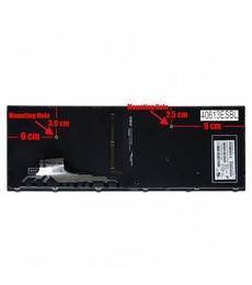 Clavier Espagnol 841681-071 pour HP ZBook Studio G3 et G4 avec rétroéclairage et cadre gris