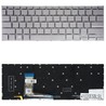 Spanische Tastatur 90NB0WP2-R30US1 für Asus VivoBook 14 X1402 X1403. Hintergrundbeleuchtet und silberfarben.