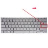 Clavier Espagnol 90NB0WP2-R30US1 pour Asus VivoBook 14 X1402 X1403. Rétroéclairé et couleur argent.
