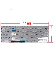 Spanische Tastatur 90NB0WP2-R30US1 für Asus VivoBook 14 Silber ohne Rahmen