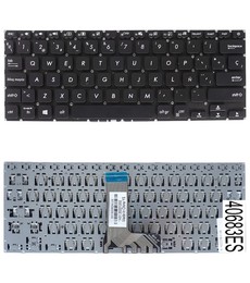 Teclado Espanhol V182962CS1 ES para Asus VivoBook 14 X409 X412 sem moldura