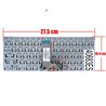 Clavier espagnol V182962CS1 ES pour Asus VivoBook 14 X409 X412 sans cadre