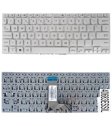Teclado Espanhol 0KNB0-2612US00 para Asus VivoBook 14 X409 X412 Prateado