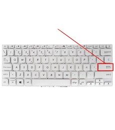 Spanische Tastatur 0KNB0-2612US00 für Asus VivoBook 14 X409 X412 Silber