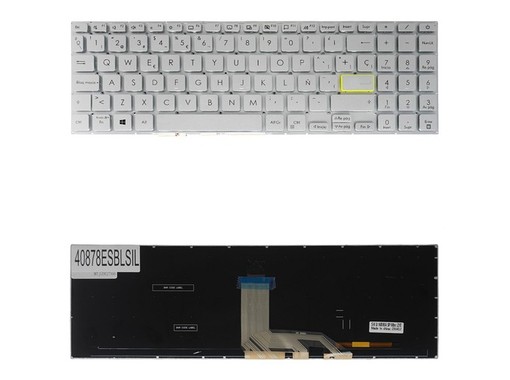 Teclado Espanhol para Asus VivoBook 15 S533 X513 com referência 90NB0SG4-R31FR0