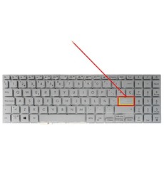 Teclado Espanhol para Asus VivoBook 15 S533 X513 com referência 90NB0SG4-R31FR0