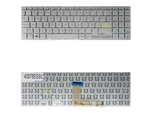 Teclado Español para portátil Asus VivoBook 15 S533 X513 M513 con part number 90NB0SG4-R31FR0