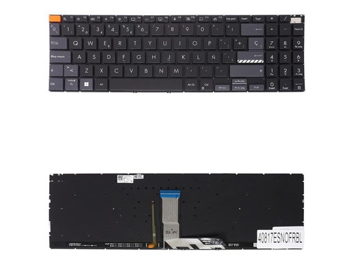 Teclado Español 90NB0UI3-R30US0 para Asus Vivobook 15 Pro M3500 Retroiluminado