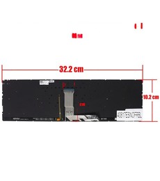 Spanish Keyboard 90NB0UI3-R30US0 for Asus Vivobook 15 Pro M3500 Backlit