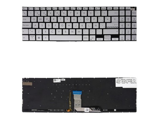 Teclado Español para Asus Vivobook 15 Pro M3500 M6500 90NB0UI3-R30US0 retroiluminado
