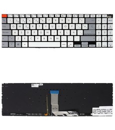 Spanish white keyboard 90NB0UI3-R30US0 for Asus Vivobook 15 Pro M3500
